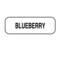 Nevs Blueberry Label 1/2" x 1-1/2" DIET-201 - alternate 1